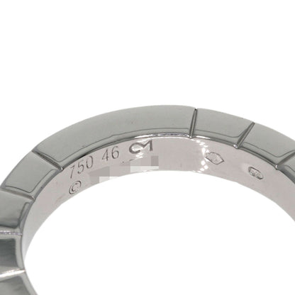 CARTIER Lanier 1P Diamond # 46 Ring K18 White Gold Ladies [Used]