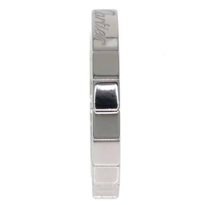 CARTIER Lanier # 50 Ring K18 White Gold Ladies [Used]