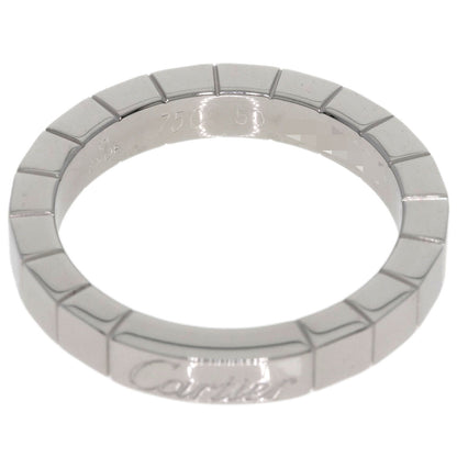 CARTIER Lanier # 50 Ring K18 White Gold Ladies [Used]