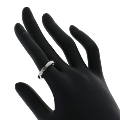 CARTIER Lanier # 50 Ring K18 White Gold Ladies [Used]