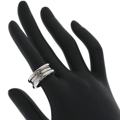 BVLGARI B.zero1 2 band #54 Ring K18 White Gold Ladies [Used]
