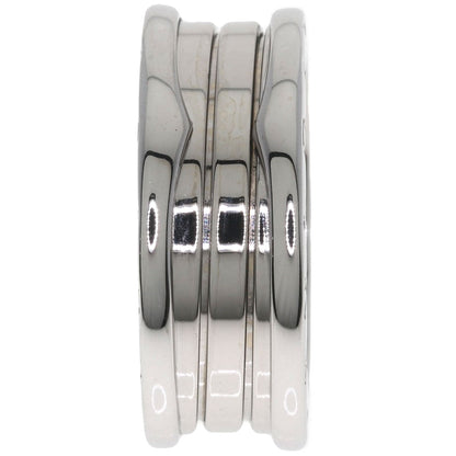 BVLGARI B.zero1 3 bands #60 Ring K18 White Gold Ladies [Used]