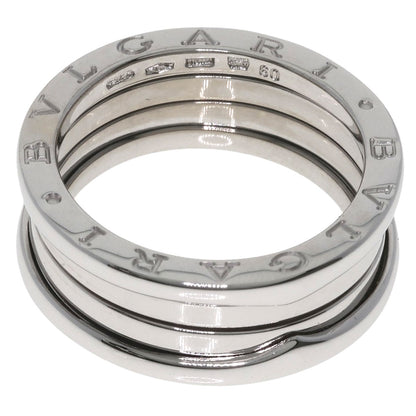 BVLGARI B.zero1 3 bands #60 Ring K18 White Gold Ladies [Used]