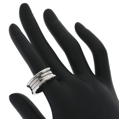 BVLGARI B.zero1 3 bands #60 Ring K18 White Gold Ladies [Used]