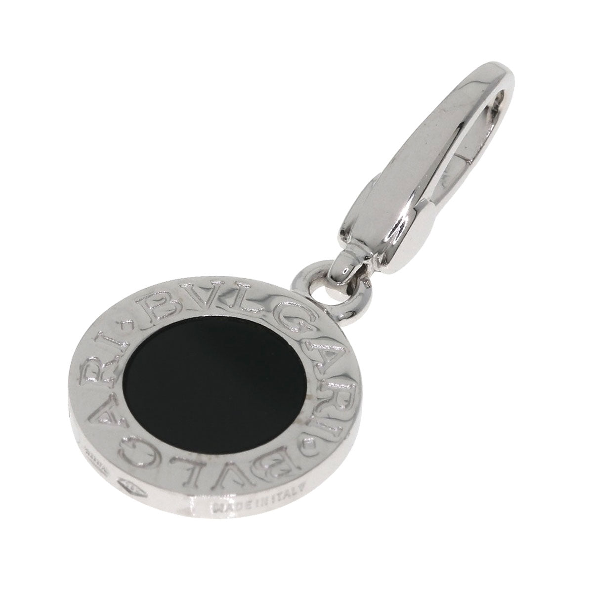 BVLGARI BVLGARI BVLGARI Onyx Pendant top K18 White Gold Ladies [Used]