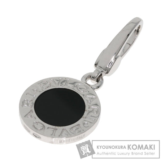 BVLGARI BVLGARI BVLGARI Onyx Pendant top K18 White Gold Ladies [Used]