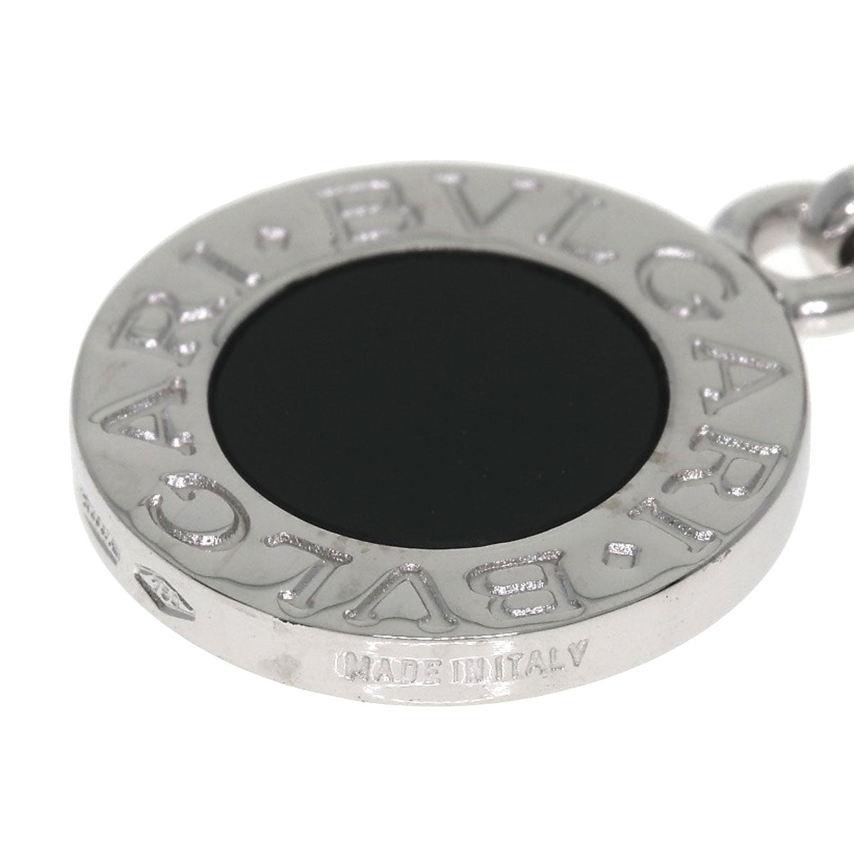 BVLGARI BVLGARI BVLGARI Onyx Pendant top K18 White Gold Ladies [Used]