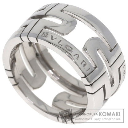 BVLGARI Parentesi Open #58 Ring K18 White Gold Ladies [Used]