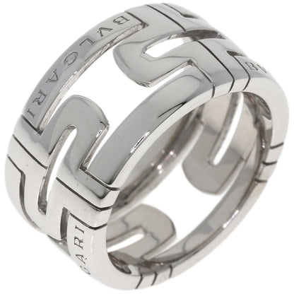 BVLGARI Parentesi Open #58 Ring K18 White Gold Ladies [Used]