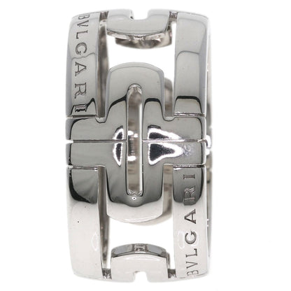 BVLGARI Parentesi Open #58 Ring K18 White Gold Ladies [Used]