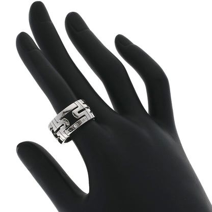 BVLGARI Parentesi Open #58 Ring K18 White Gold Ladies [Used]