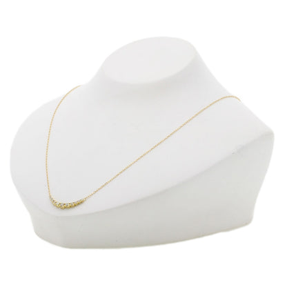 0.3ct Diamond Necklace K18 Yellow Gold 2.4g　Ladies
