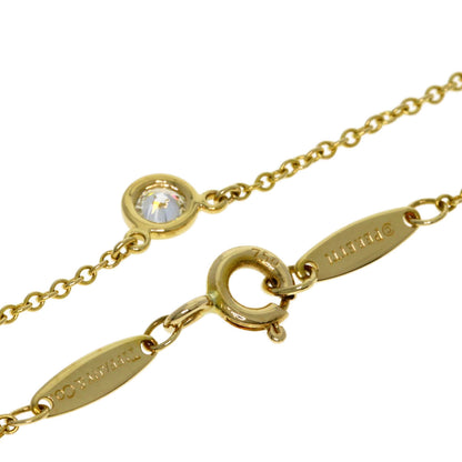 TIFFANY&Co. By The Yard Diamond Necklace K18 Yellow Gold Ladies [Used]