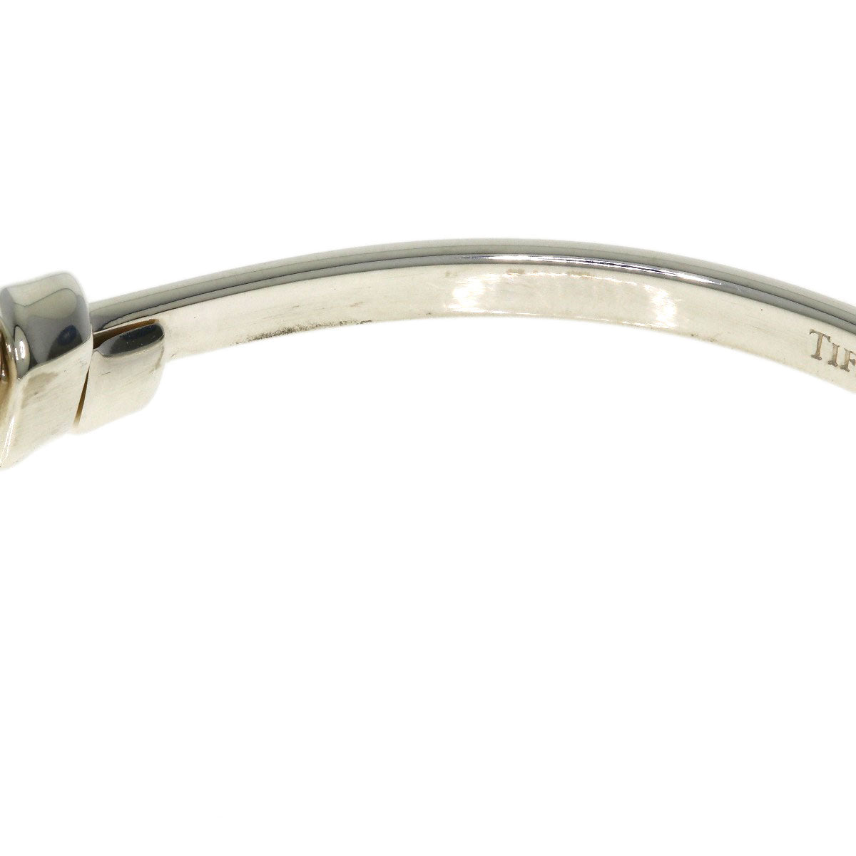 TIFFANY&Co. Hook & Eye Bracelet Silver 18K Yellow GoldLadies [Used]