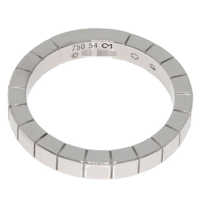 CARTIER Laniere # 54 Ring K18 White Gold Ladies [Used]