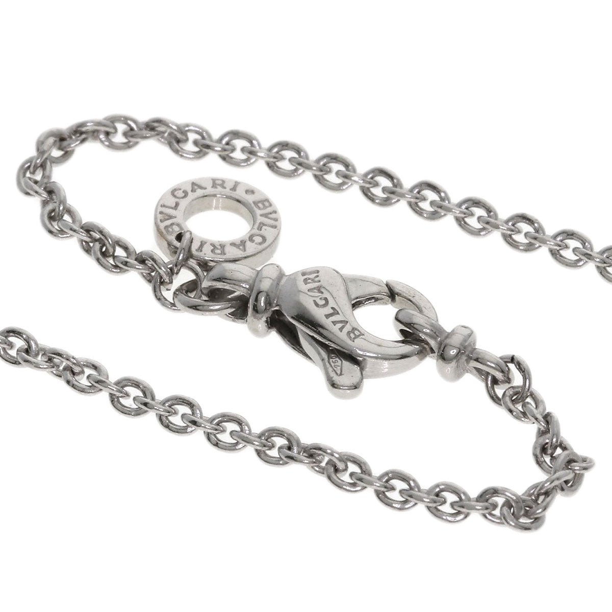 BVLGARI B.zero1 Necklace K18 White Gold Ladies [Used]