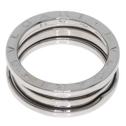 BVLGARI B.zero1 2 bands #56 Ring K18 White Gold Ladies [Used]