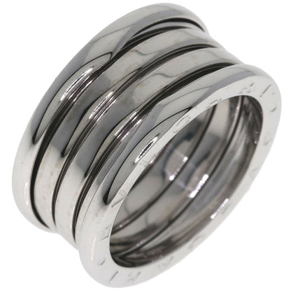 BVLGARI B.zero1 4 band #55 Ring K18 White Gold Ladies [Used]