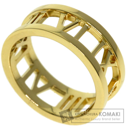 TIFFANY&Co. Atlas open Ring K18 Yellow Gold Ladies [Used]