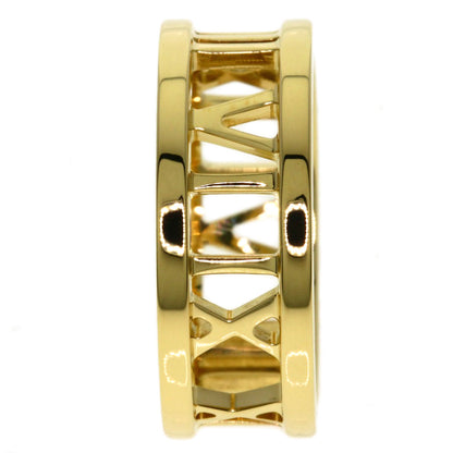 TIFFANY&Co. Atlas open Ring K18 Yellow Gold Ladies [Used]