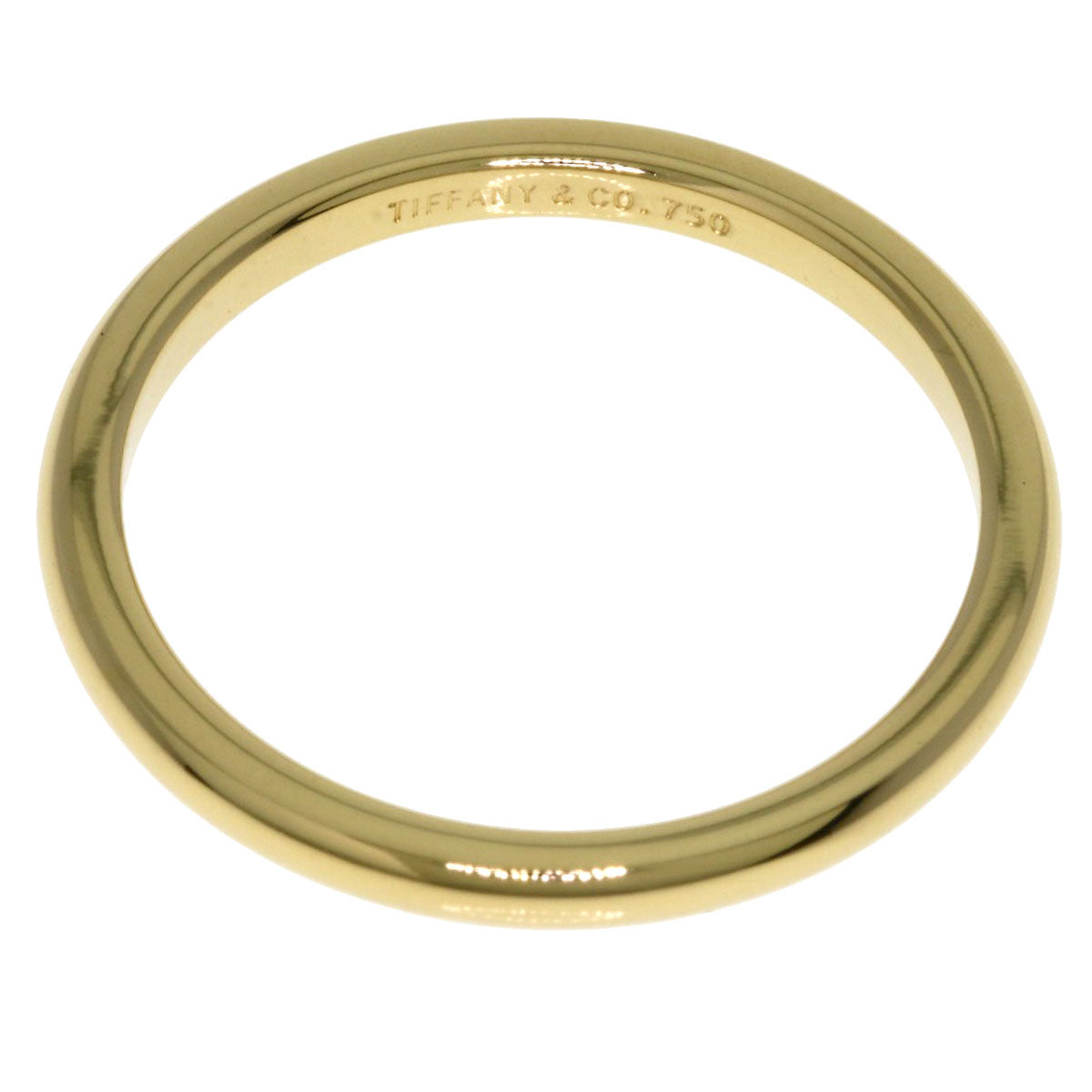 TIFFANY&Co. Band ring Ring K18 Yellow Gold Ladies [Used]