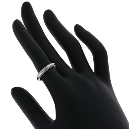 TIFFANY&Co. Milgrain 1P Diamond Ring Platinum PT950 Ladies [Used]