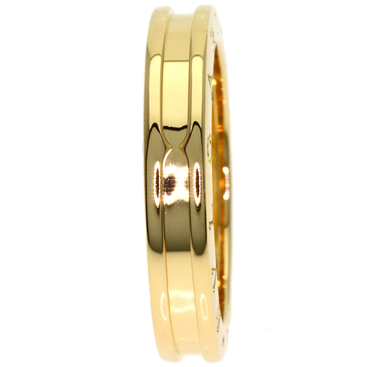 BVLGARI B.zero1 1 band #64 Ring K18 Yellow Gold unisex [Used]