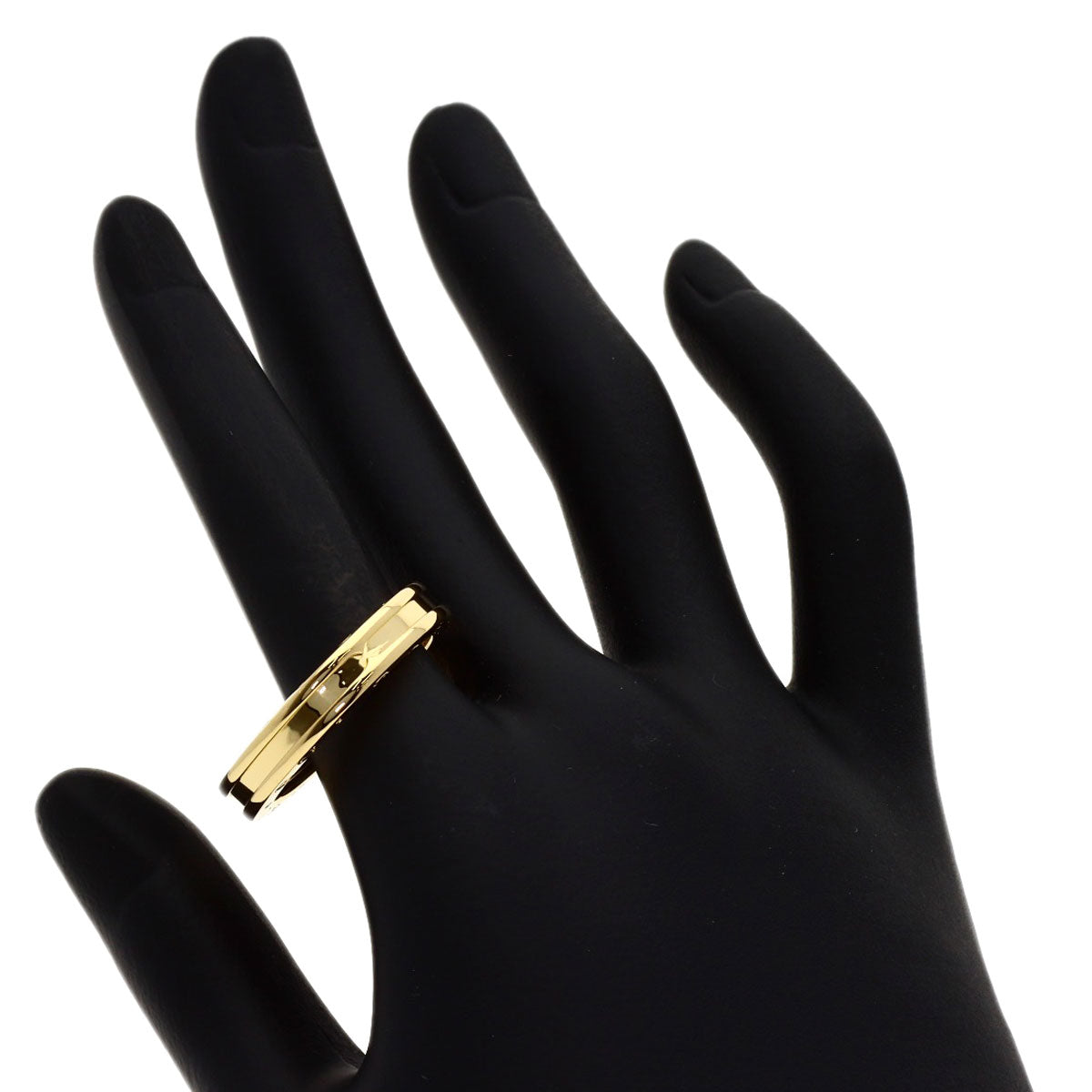 BVLGARI B.zero1 1 band #64 Ring K18 Yellow Gold unisex [Used]