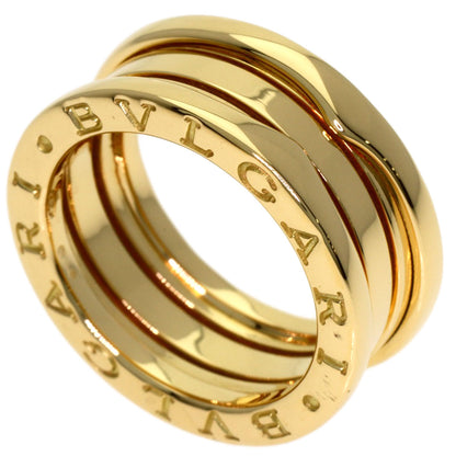 BVLGARI B.zero1 2 Band #48 Ring K18 Yellow Gold Ladies [Used]
