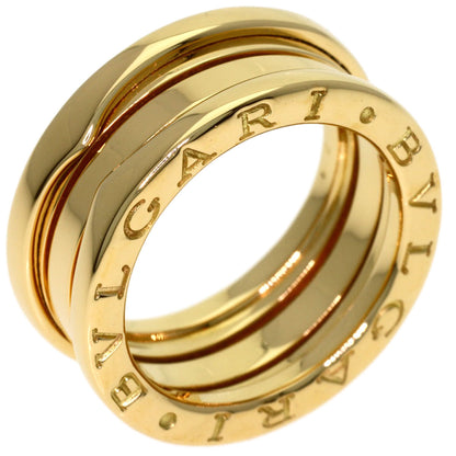 BVLGARI B.zero1 2 Band #48 Ring K18 Yellow Gold Ladies [Used]