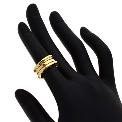 BVLGARI B.zero1 2 Band #48 Ring K18 Yellow Gold Ladies [Used]