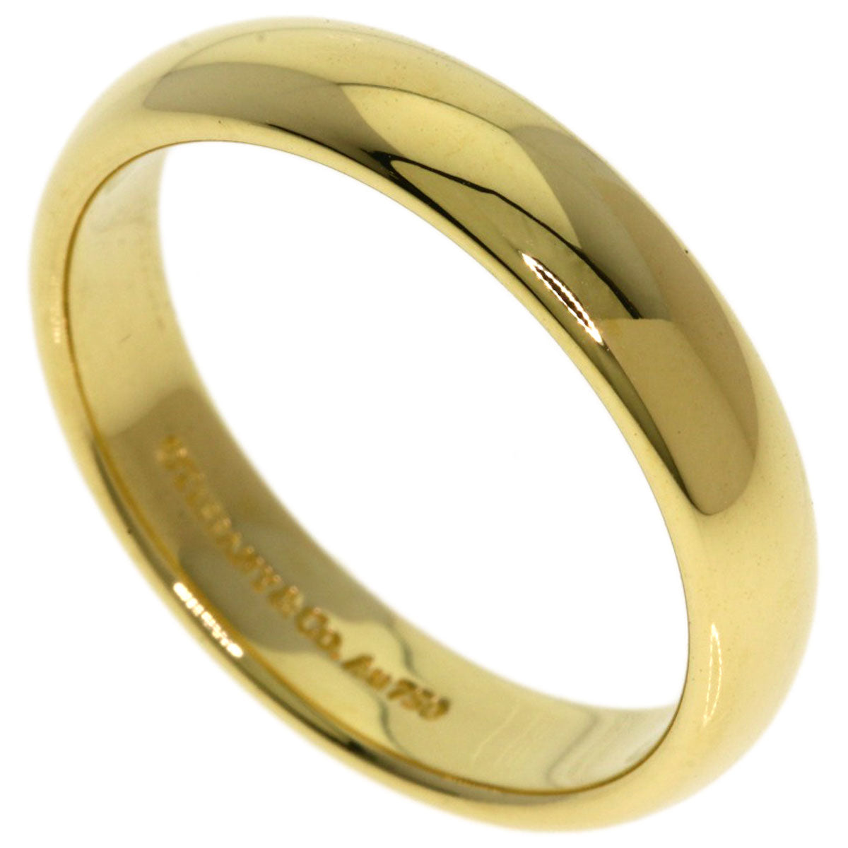 TIFFANY&Co. wedding Ring K18 Yellow Gold Ladies [Used]