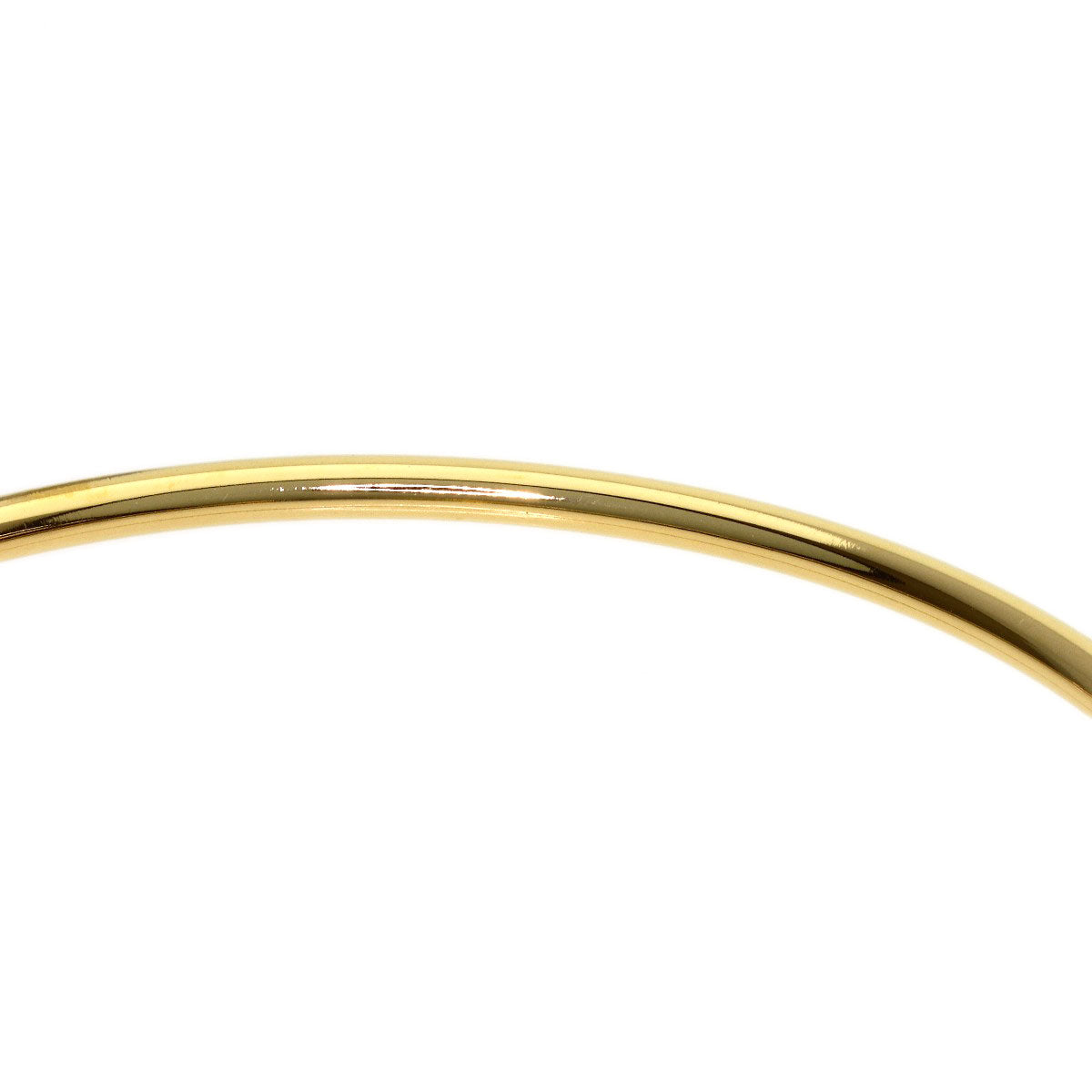 LOUIS VUITTON Brasslet Twist Blossom Diamond L #17.5 Bracelet K18 Yellow Gold Ladies [Used]