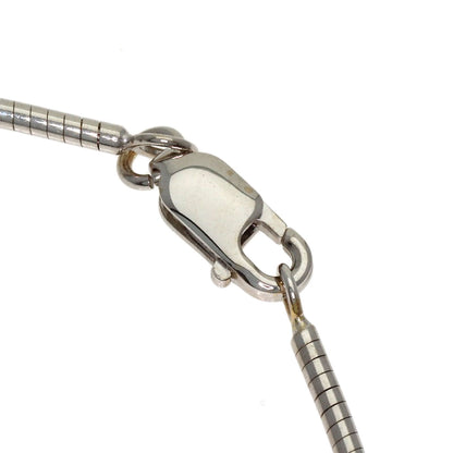 TASAKI Garnet Necklace K18 White Gold Ladies [Used]