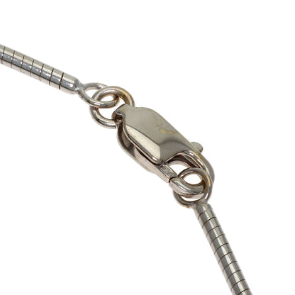 TASAKI Garnet Necklace K18 White Gold Ladies [Used]