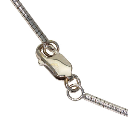 TASAKI Garnet Necklace K18 White Gold Ladies [Used]