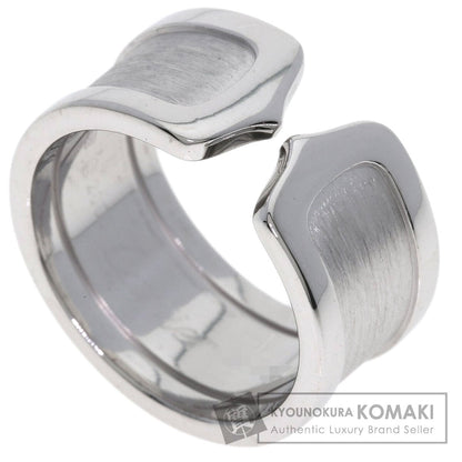 CARTIER C2 ring LM # 53 Ring K18 White Gold Ladies [Used]