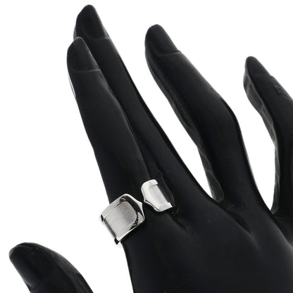 CARTIER C2 ring LM # 53 Ring K18 White Gold Ladies [Used]