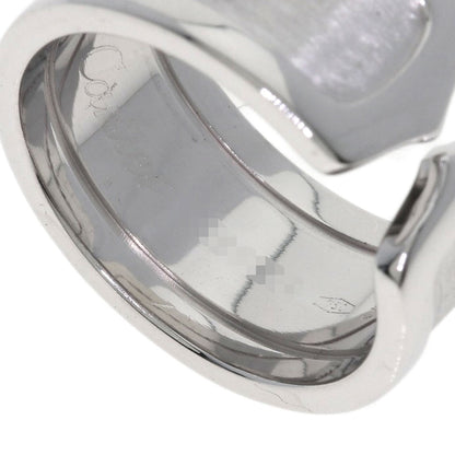 CARTIER C2 ring LM # 53 Ring K18 White Gold Ladies [Used]