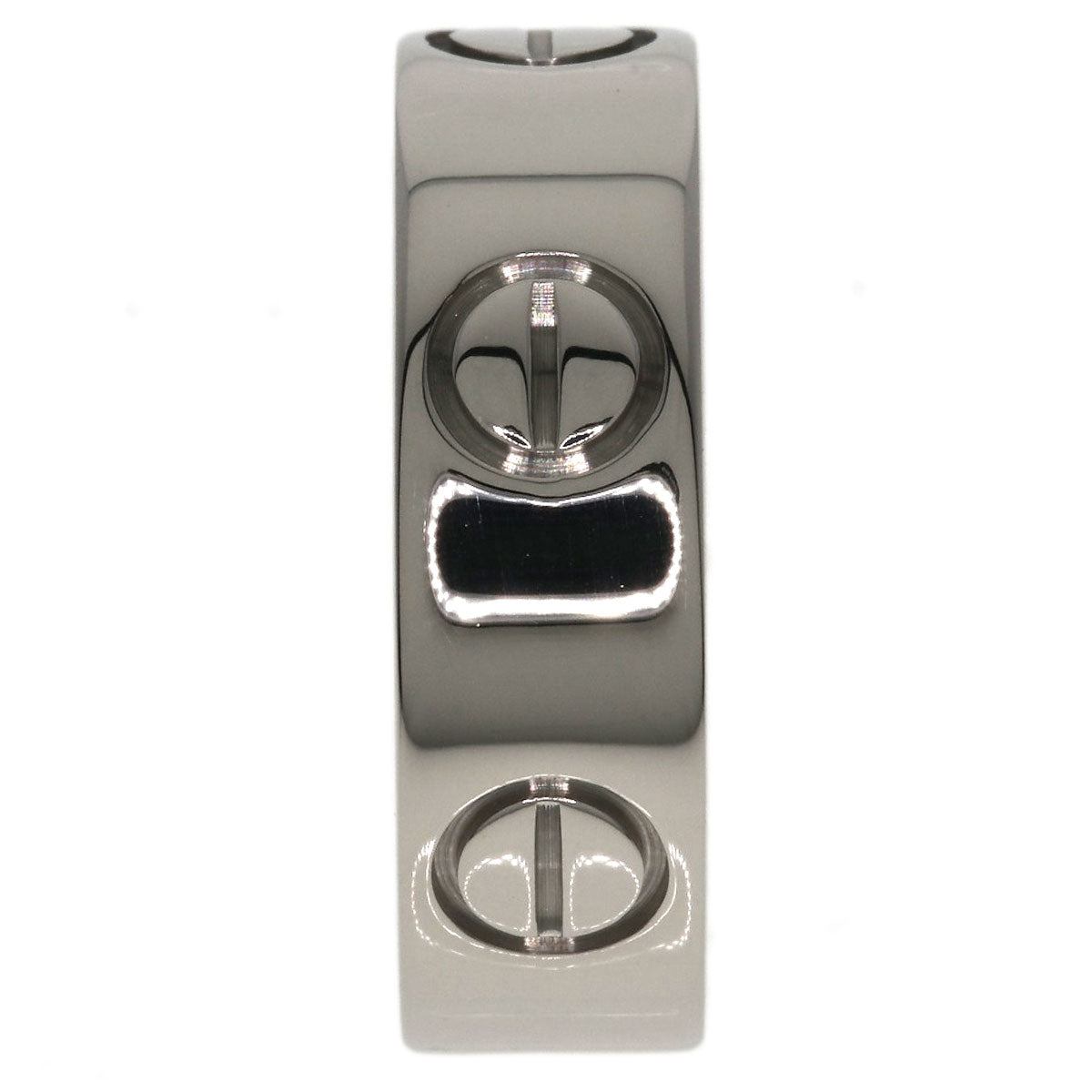 CARTIER love ring #48 Ring K18 White Gold Ladies [Used]