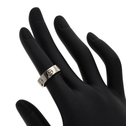 CARTIER love ring #48 Ring K18 White Gold Ladies [Used]