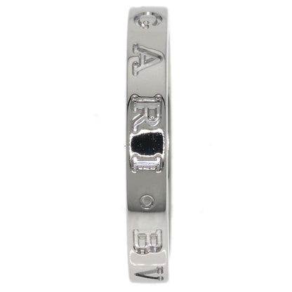 BVLGARI Double Logo #50 Ring Platinum PT950 Ladies [Used]