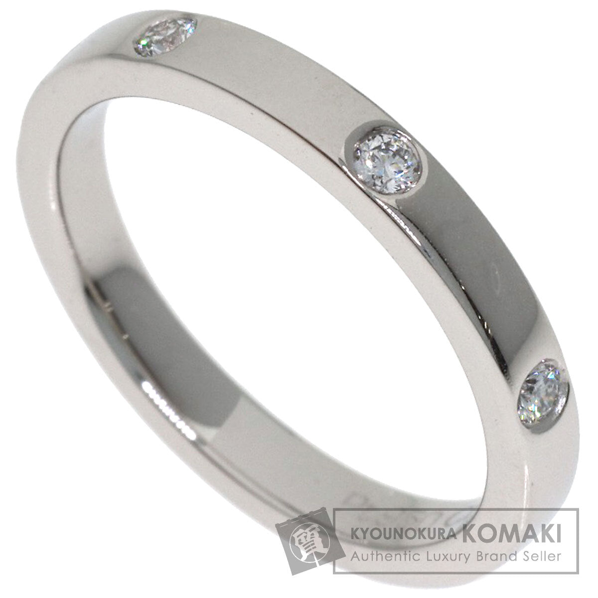 Chaumet Plume Eternal de Chaumet Diamond #48 Ring Platinum PT950 Ladies [Used]