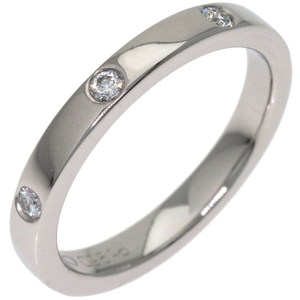 Chaumet Plume Eternal de Chaumet Diamond #48 Ring Platinum PT950 Ladies [Used]