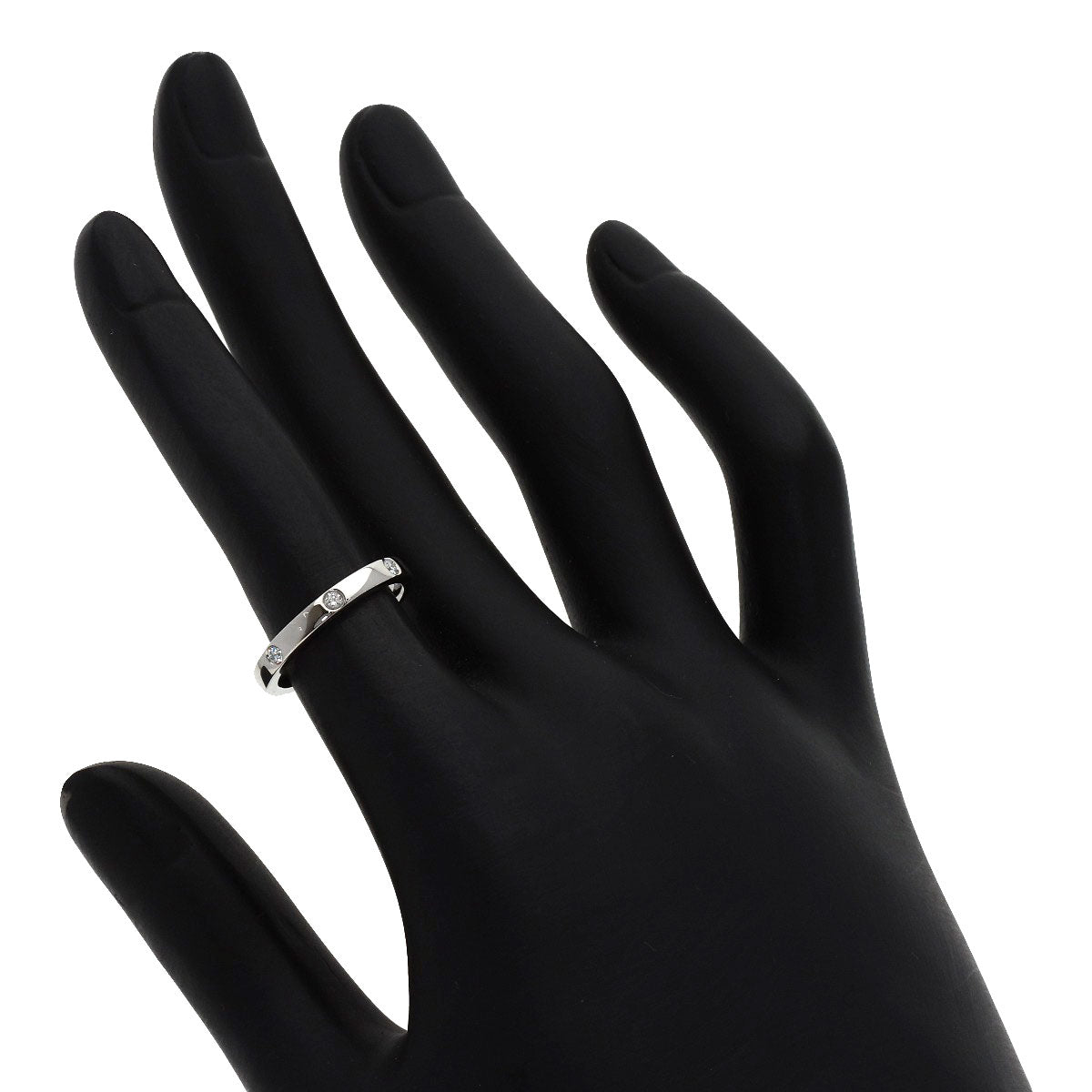 Chaumet Plume Eternal de Chaumet Diamond #48 Ring Platinum PT950 Ladies [Used]