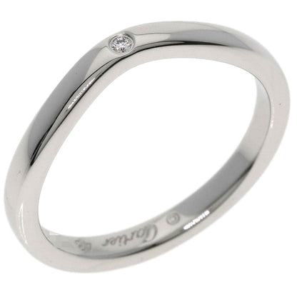 CARTIER Ballerina 3P Diamond #48 Ring Platinum PT950 Ladies [Used]