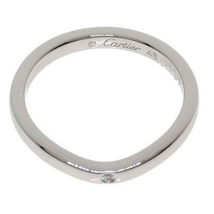 CARTIER Ballerina 3P Diamond #48 Ring Platinum PT950 Ladies [Used]
