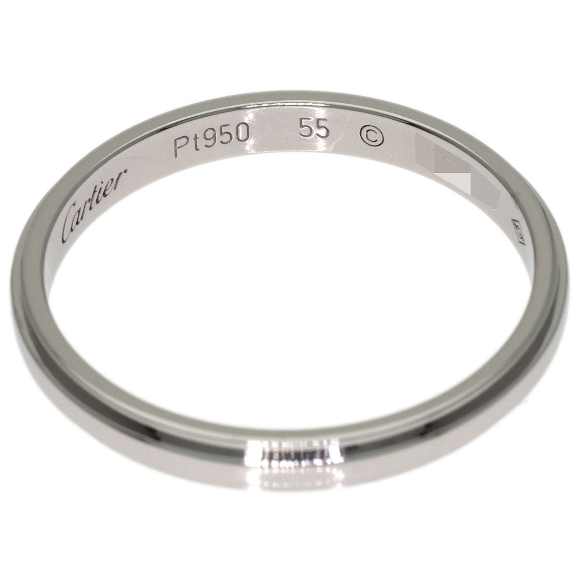 CARTIER Amour #55 Ring Platinum PT950 Ladies [Used]