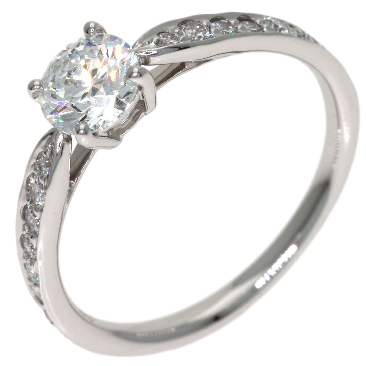TIFFANY&Co. Harmony Diamond Ring Platinum PT950 Ladies [Used]