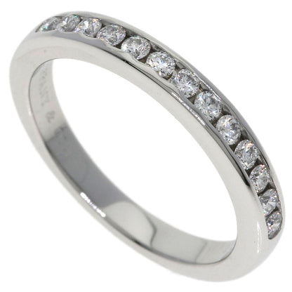 TIFFANY&Co. Half Eternity Diamond Ring Platinum PT950 Ladies [Used]